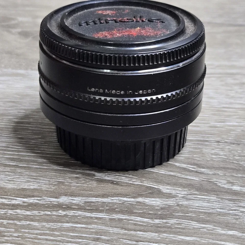 Vivitar 2x-6 Teleconverter Minolta Mount Unisex OS Black Japan Tested